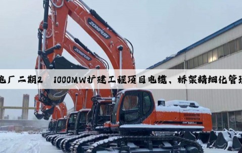 招标 | 广东清远电厂二期2×1000MW扩建工程项目电缆、桥架精细化管理技术服务公开招